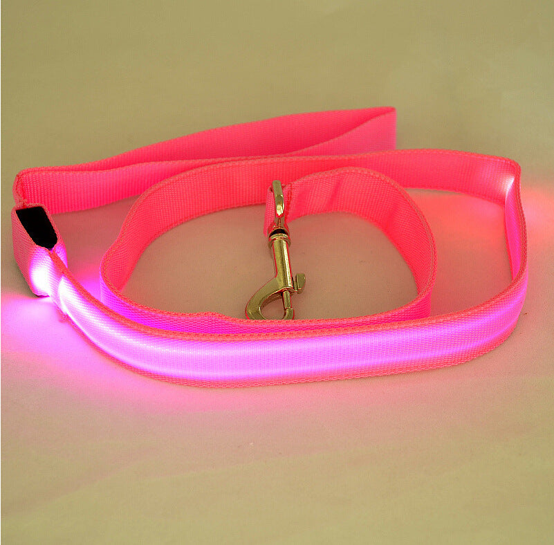 Glowing Pet Leash Glowing Dog LED
