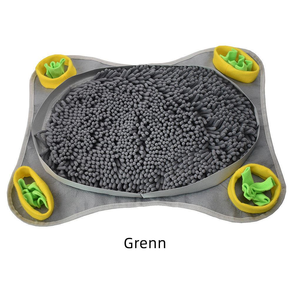 Dogs Snuffle Mat Pet Leak Food Anti Choking Mat Cat Dog Training Blanket Nose Work Toy Pet Slowing Feeding Intelligence Mat